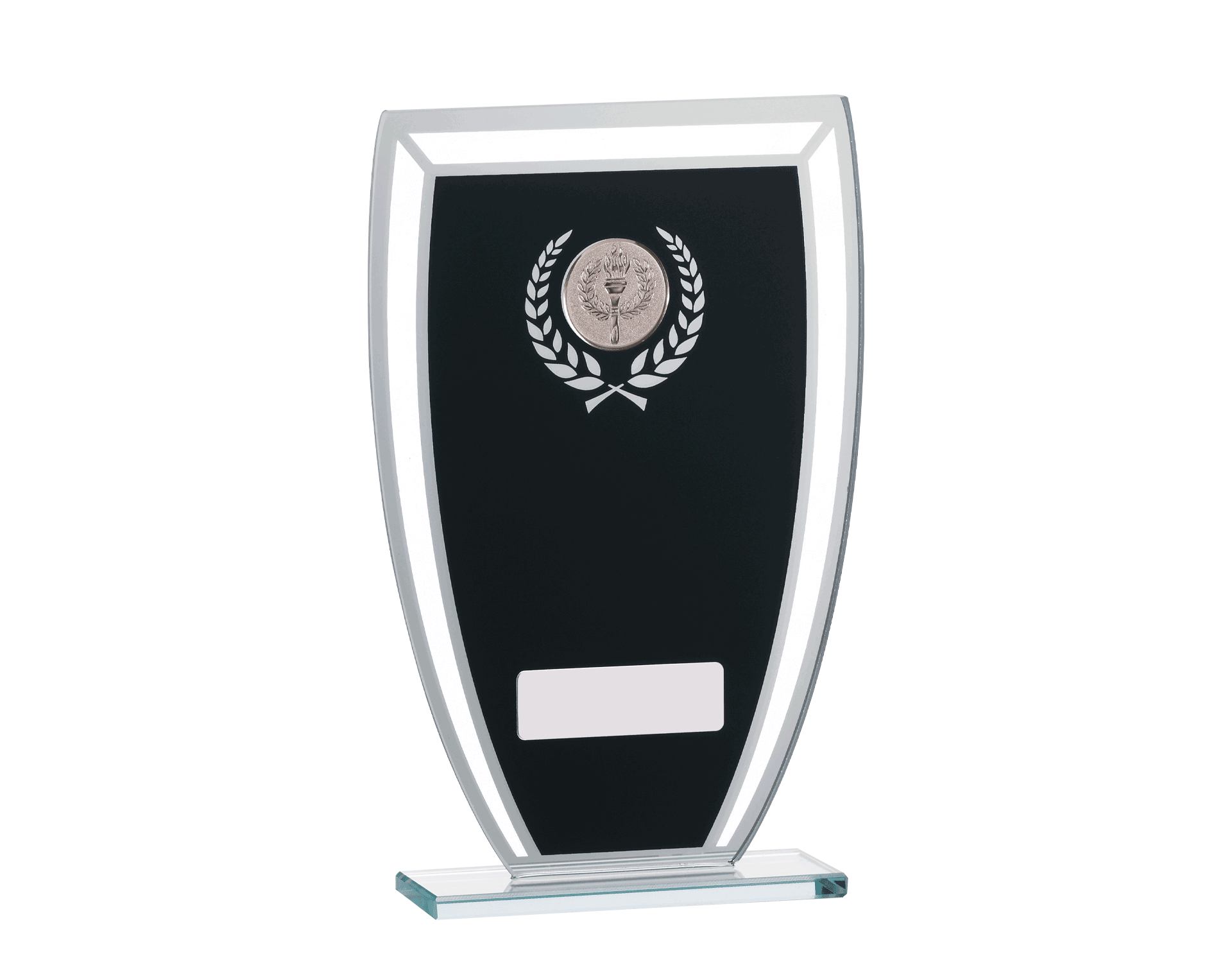 T204B Glass Award Running Imp Running Imp